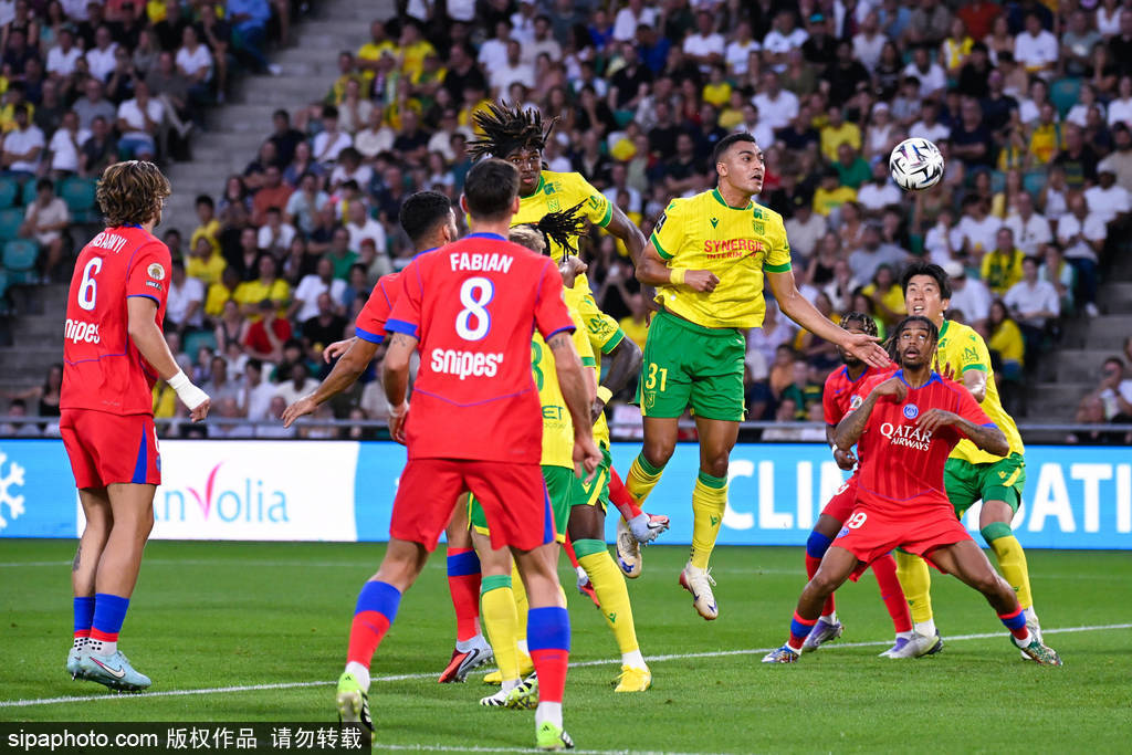 法甲-维蒂尼亚制胜拉莫斯进球被吹 巴黎1-0南特迎开门红